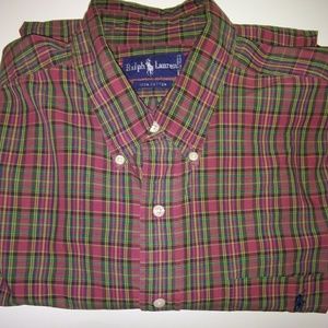 Ralph Lauren Polo 100% Cotton button down shirt